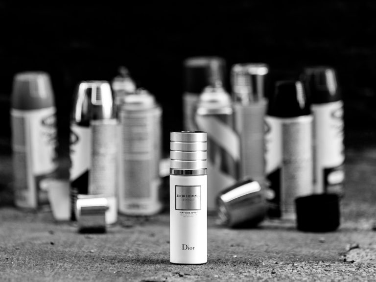 Dior homme sport product photography