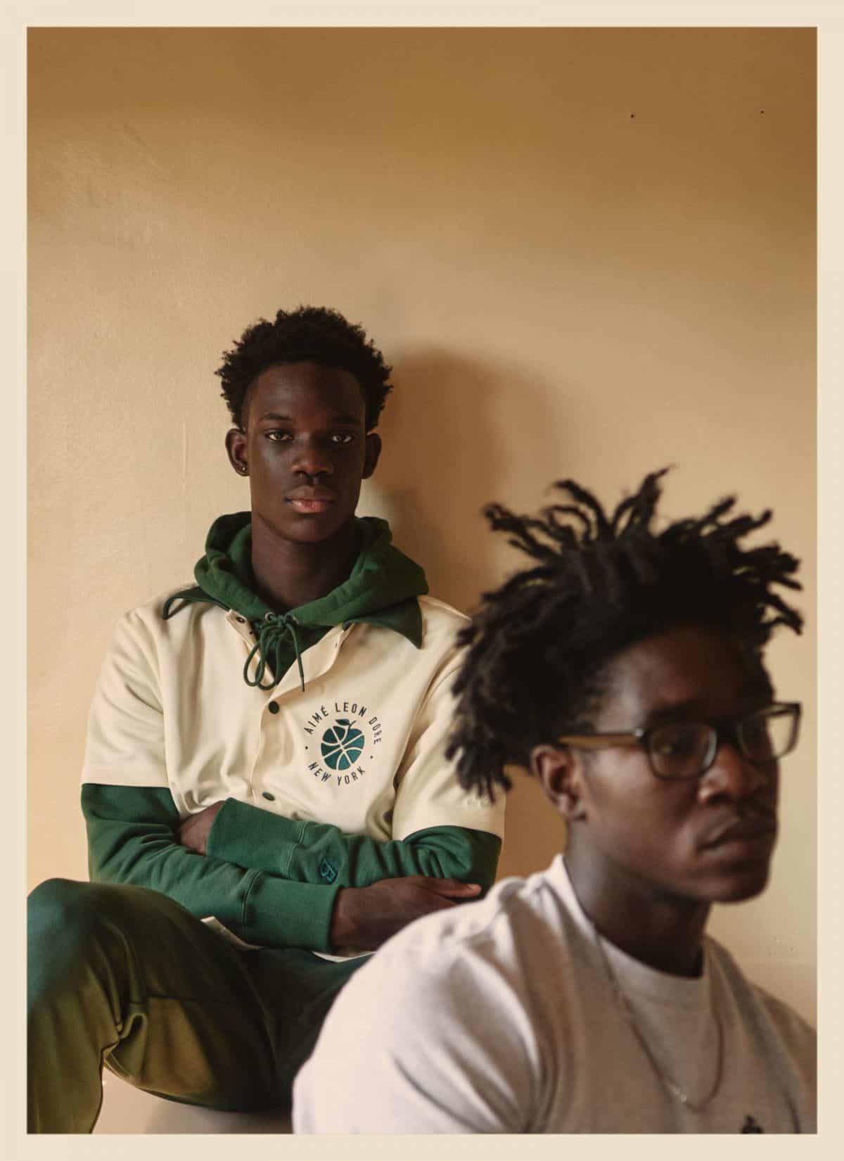 aime Leon Dore New Balance 550 campaign photos